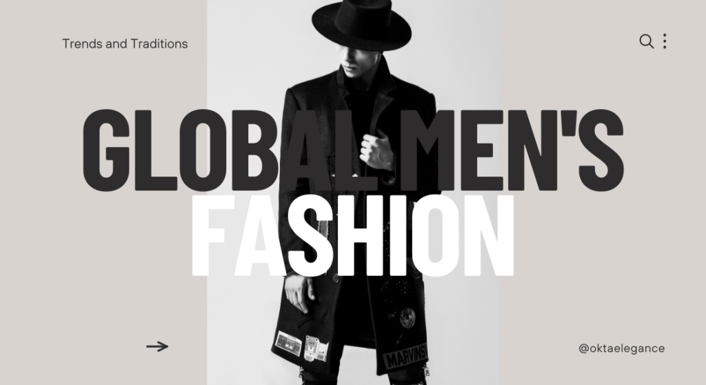 Global Men's Fashion: Trends and Traditions